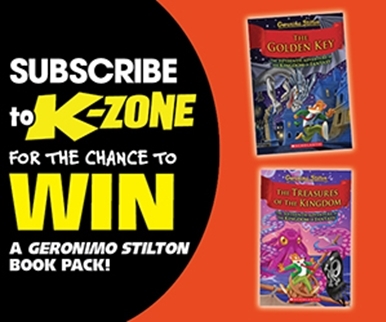 SUBSCRIBE FOR YOUR CHANCE TO WIN A GERONIMO STILTON PACK!