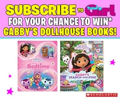 SUBSCRIBE FOR YOUR CHANCE TO WIN GABBY'S DOLLHOUSE BOOKS!