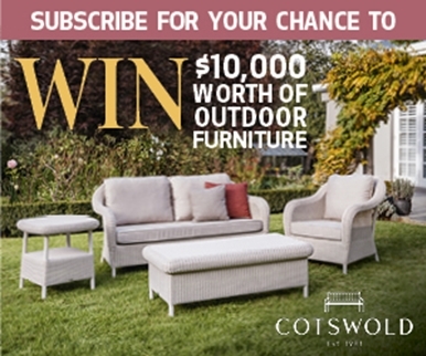 SUBSCRIBE FOR YOUR CHANCE TO WIN $10,000 WORTH OF OUTDOOR FURNITURE!