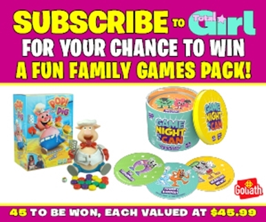 SUBSCRIBE FOR YOUR CHANCE TO WIN A FUN FAMILY GAMES PACK!