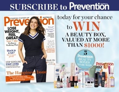 SUBSCRIBE FOR YOUR CHANCE TO WIN A PREVENTION BEAUTY BOX!
