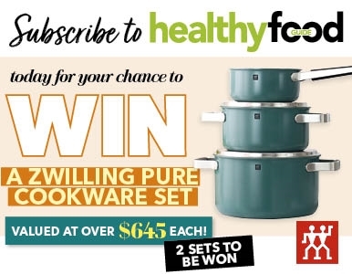 SUBSCRIBE FOR YOUR CHANCE TO WIN A ZWILLING PURE COOKWARE SET!