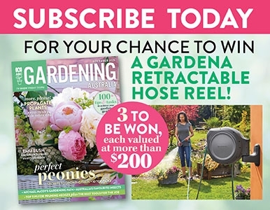 SUBSCRIBE FOR YOUR CHANCE TO WIN A GARDENA RETRACTABLE HOSE REEL!