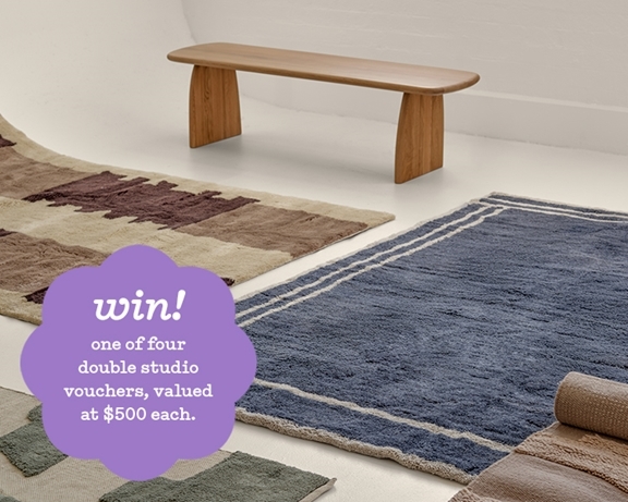 SUBSCRIBE FOR A CHANCE TO WIN ONE OF FOUR DOUBLE STUDIO VOUCHERS!