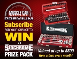 SUBSCRIBE TO AUSTRALIAN MUSCLE CAR PREMIUM FOR A CHANCE TO WIN!