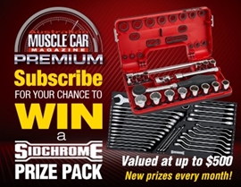 SUBSCRIBE TO AUSTRALIAN MUSCLE CAR PREMIUM FOR A CHANCE TO WIN!