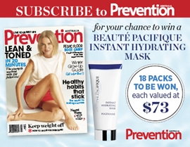 SUBSCRIBE FOR YOUR CHANCE TO WIN A BEAUTÉ PACIFIQUE HYDRATING MASK!