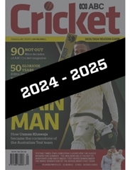 ABC Cricket 2024/25 Season Guide Magazine