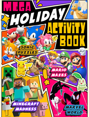 Mega Holiday Activity Book	 Magazine