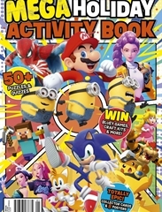 Mega Holiday Activity Book Magazine