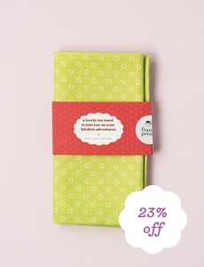 frankie tea towel - green Magazine