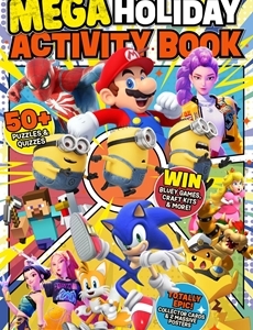Mega Holiday Activity Book Magazine
