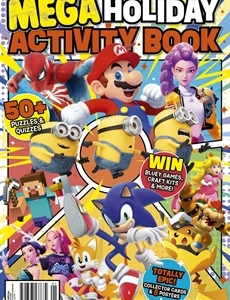 Mega Holiday Activity Book Magazine