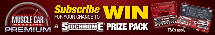 SUBSCRIBE TO AUSTRALIAN MUSCLE CAR PREMIUM FOR A CHANCE TO WIN!