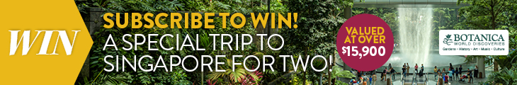 SUBSCRIBE FOR YOUR CHANCE TO WIN THE TRIP OF A LIFETIME!