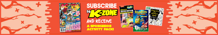 SUBSCRIBE AND RECEIVE A FREE* SPONGEBOB ACTIVITY PACK!