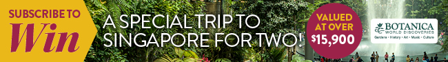 SUBSCRIBE FOR YOUR CHANCE TO WIN THE TRIP OF A LIFETIME!