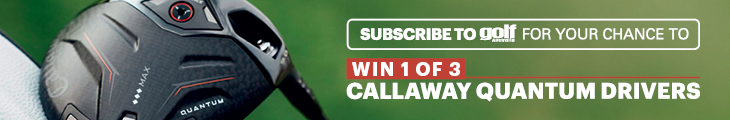 SUBSCRIBE FOR YOUR CHANCE TO WIN 1 OF 3 CALLAWAT QUANTUM DRIVERS!