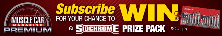 SUBSCRIBE TO AUSTRALIAN MUSCLE CAR PREMIUM FOR A CHANCE TO WIN!