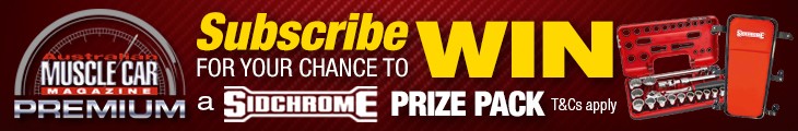 SUBSCRIBE TO AUSTRALIAN MUSCLE CAR PREMIUM FOR A CHANCE TO WIN!
