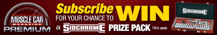 SUBSCRIBE TO AUSTRALIAN MUSCLE CAR PREMIUM FOR A CHANCE TO WIN!