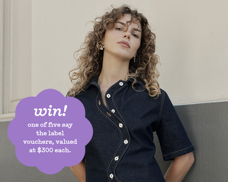 SUBSCRIBE FOR A CHANCE TO WIN ONE OF FIVE SAY THE LABEL VOUCHERS!