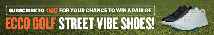 SUBSCRIBE FOR YOUR CHANCE TO WIN 1 OF 6 PAIRS OF ECCO GOLF SHOES