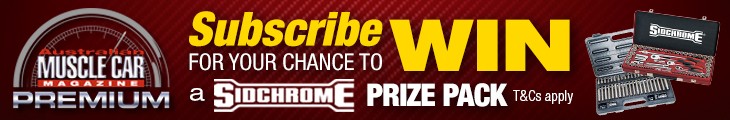 SUBSCRIBE TO AUSTRALIAN MUSCLE CAR PREMIUM FOR A CHANCE TO WIN!